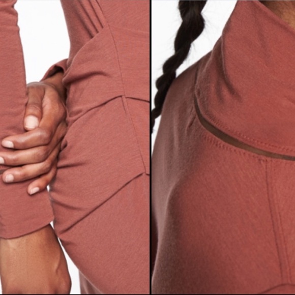 ATHLETA Industry Turtleneck dress Havana brown - Picture 3 of 9